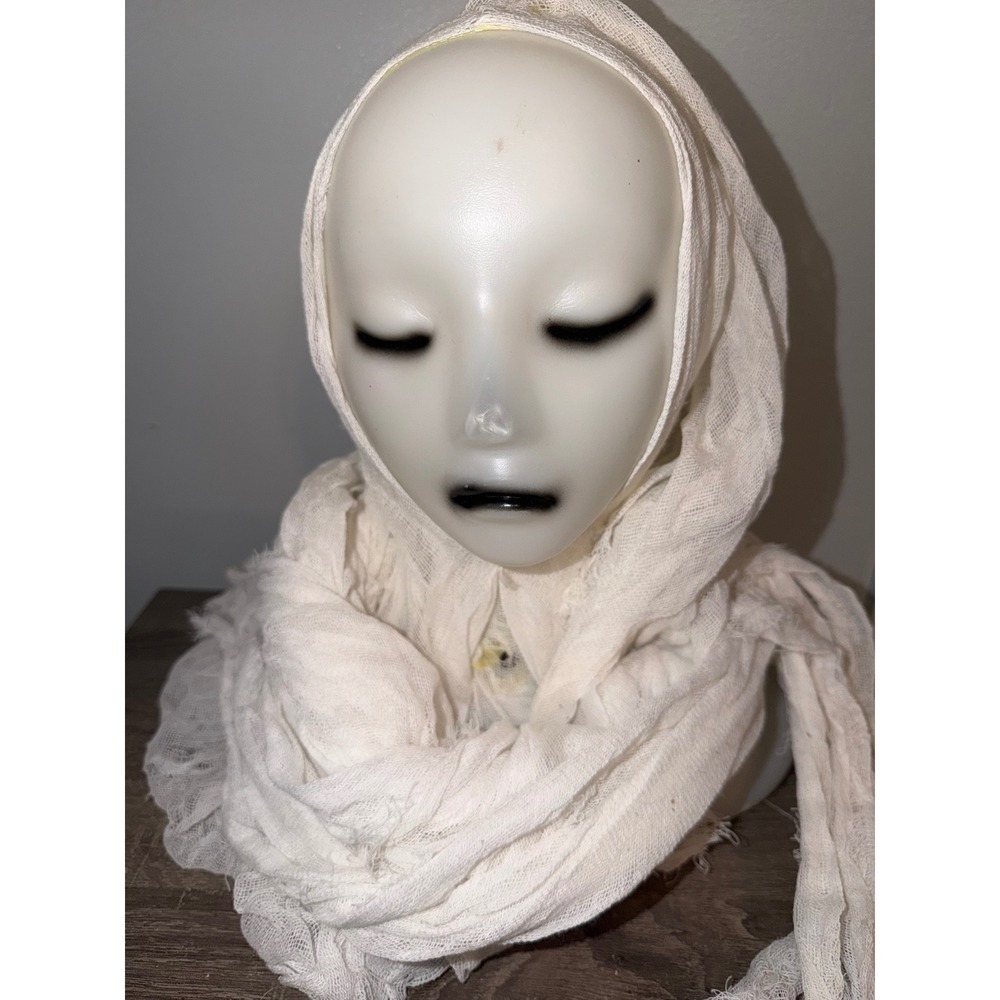 Gemmy Halloween Animated Lightshow Moaning Wailing Female Phantom Ghost Haunted